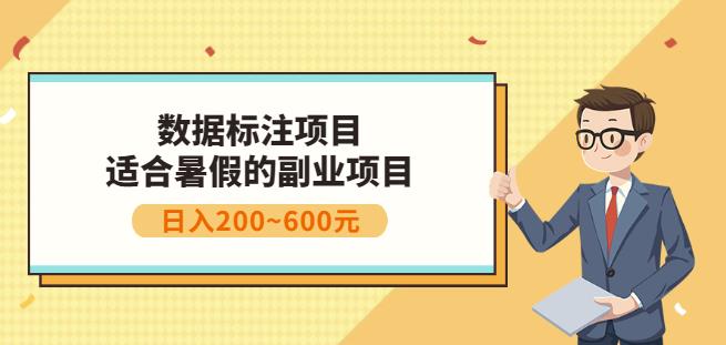 副业赚钱：人工智能数据标注项目，简单易上手，小白也能日入200+即刻搞钱-网创项目资源站-副业项目-创业项目-搞钱项目即刻搞钱