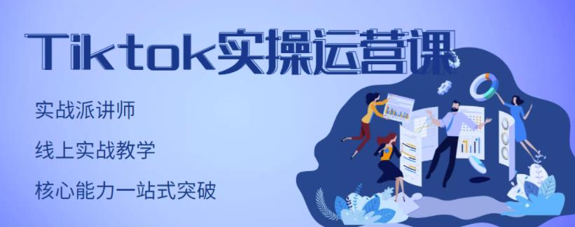 TikTok实操运营课，手把手账号实战，适合零基础Tiktok新人即刻搞钱-网创项目资源站-副业项目-创业项目-搞钱项目即刻搞钱