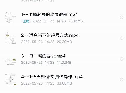 新规平播起号教程：平播起号的底层逻辑，适合当下的起号方式即刻搞钱-网创项目资源站-副业项目-创业项目-搞钱项目即刻搞钱