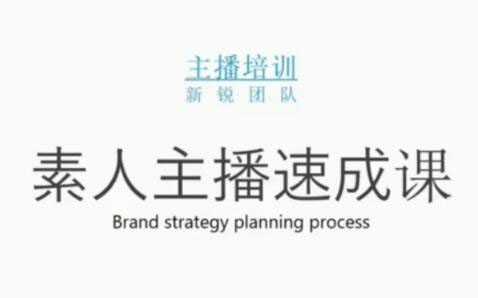 素人主播两天养成计划,月销千万的直播间脚本手把手教学落地即刻搞钱-网创项目资源站-副业项目-创业项目-搞钱项目即刻搞钱