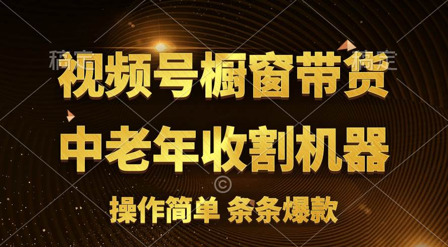 [你的孩子成功取得高位]视频号最火爆赛道，橱窗带货，流量分成计划，条…即刻搞钱-网创项目资源站-副业项目-创业项目-搞钱项目即刻搞钱